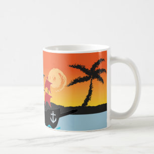Taza De Café Pirates Ship Mug