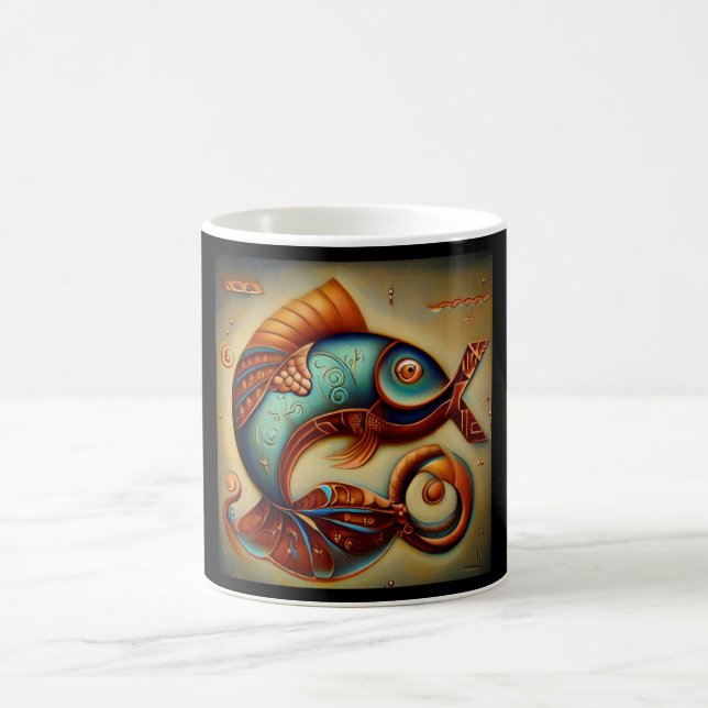 Taza De Café Pisces 10 (Centro)