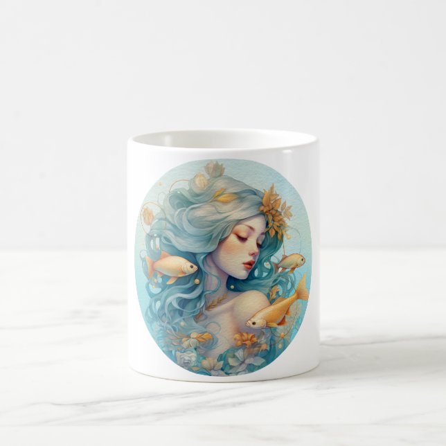 Taza De Café Pisces Mug (Centro)