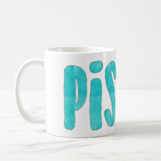 Taza De Café Pisces White Coffee Mug