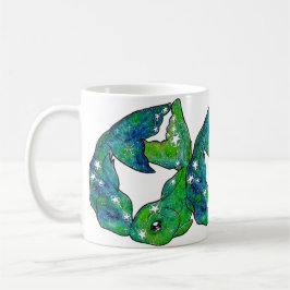 Taza De Café Pisces Zodiac Sign