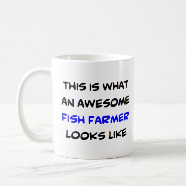 Taza De Café piscicultor, increíble (Izquierda)