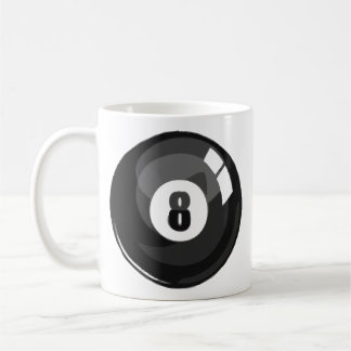 Taza De Café Piscina de 8 bolas