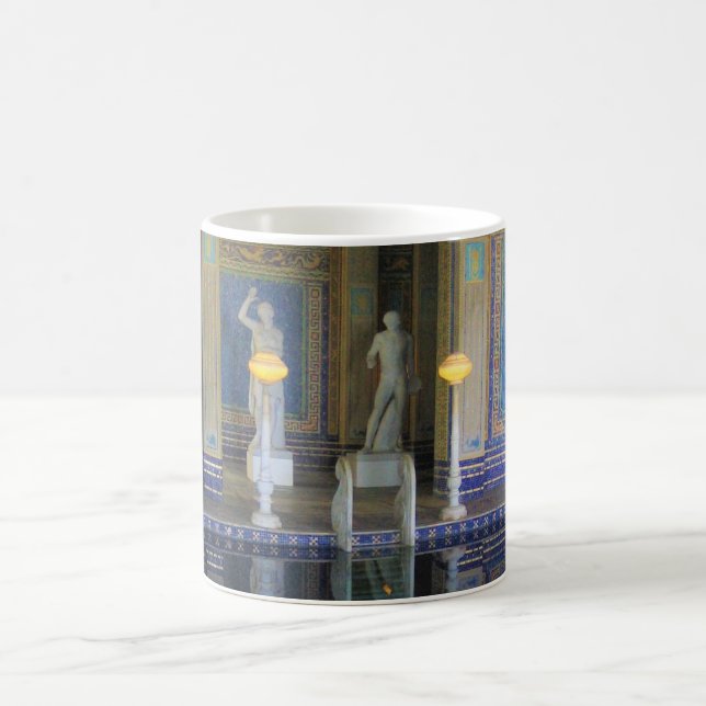 Taza De Café Piscina romana en el Castillo Hearst, California (Centro)