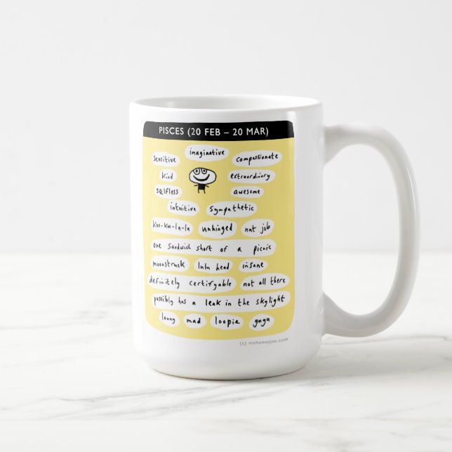 Taza De Café Piscis (Derecha)