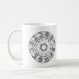 Taza De Café Piscis, Rótulos Zodiac