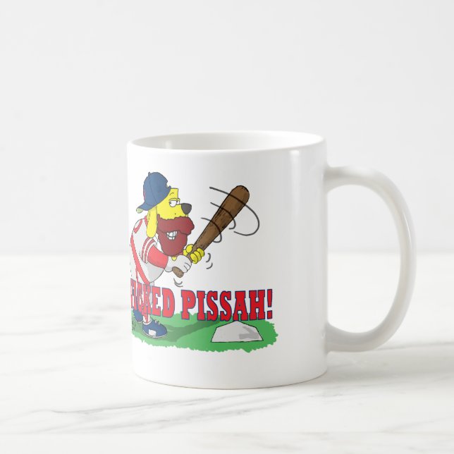 Taza De Café Pissah-Béisbol travieso (Derecha)