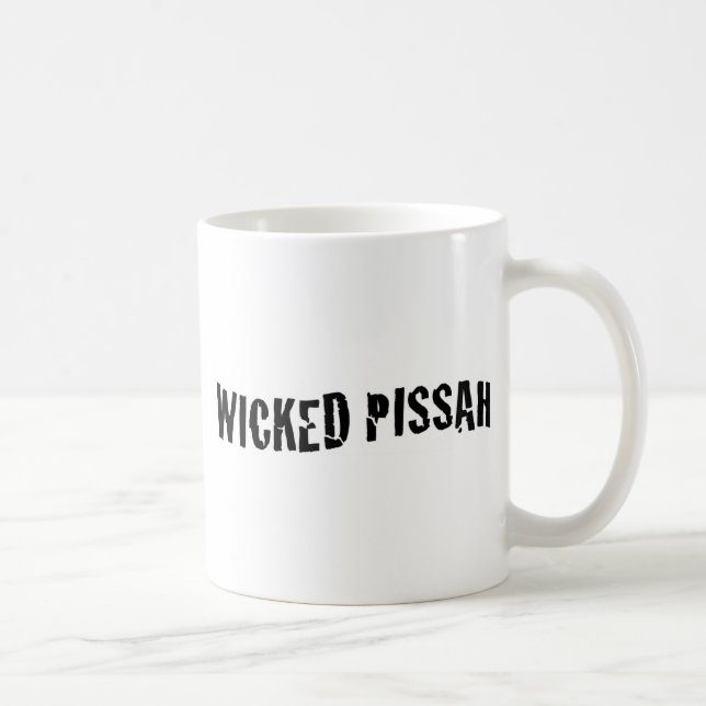 Taza De Café Pissah travieso (Derecha)
