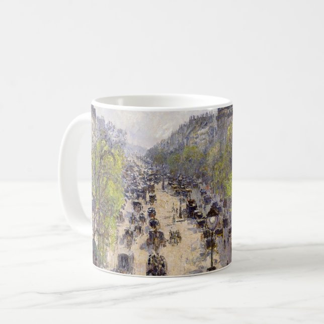 Taza De Café Pissarro - Boulevard Montmartre, primavera (Anverso izquierdo)