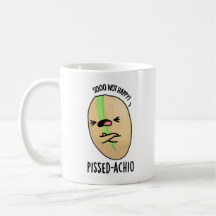 Taza De Café Pissed-achio Funny Pistachio Pun