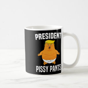 Taza De Café Pissy Pants Funny Baby Trump