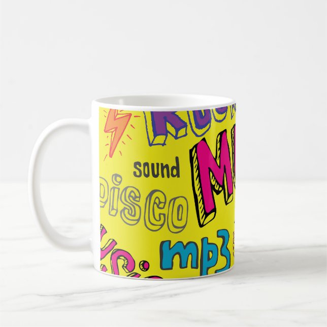 Taza De Café Pista de dibujos animados musicales de fondo incom (Izquierda)