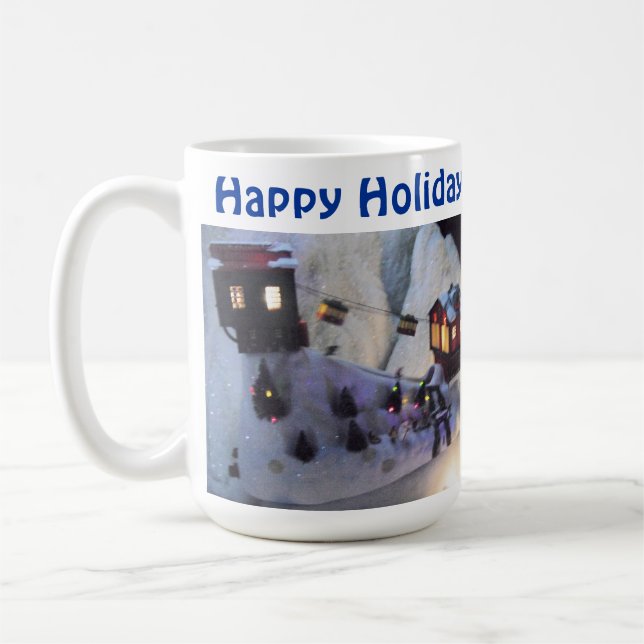 Taza De Café Pista de esquí Mug (Izquierda)