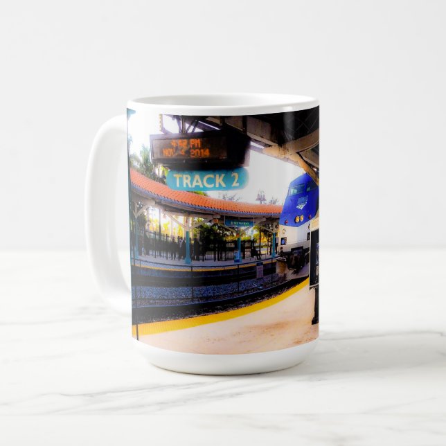 Taza De Café Pista de llegada 2 (Anverso izquierdo)