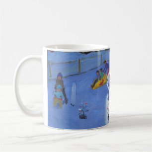 Taza De Café pista del hielo de los niños Clusaz 2014