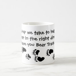 TAZA DE CAFÉ PISTAS DEL OSO - PASOS