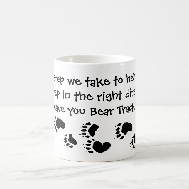TAZA DE CAFÉ PISTAS DEL OSO - PASOS (Centro)