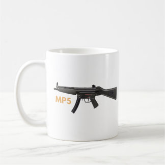 Taza De Café Pistola submáquina MP5