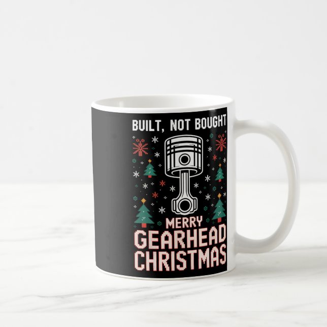Taza De Café Piston Funny Merry Gearhead Chris (Derecha)