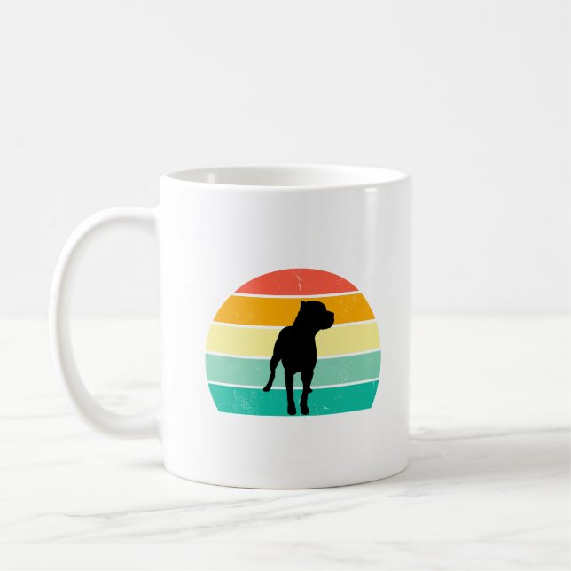 Taza De Café Pit Bull (Izquierda)
