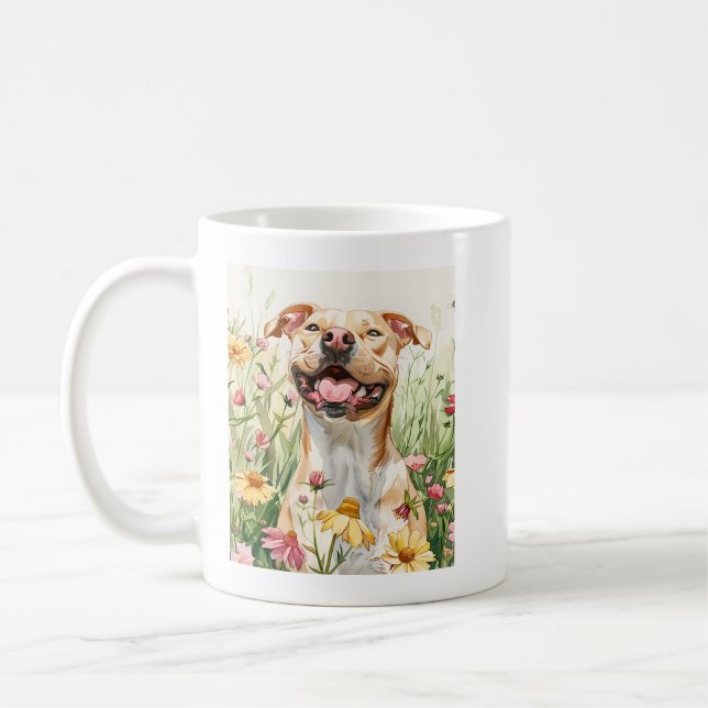 Taza De Café  Pit Bull Mug (Izquierda)
