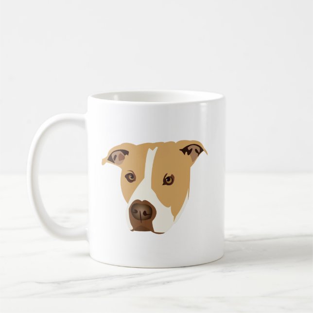 Taza De Café Pitbull (Izquierda)