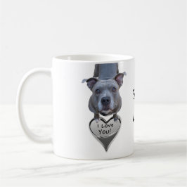 Taza De Café Pitbull Bully Love Mug