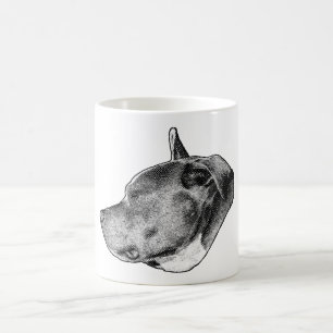 Taza De Café pitbull de fuerza de punto