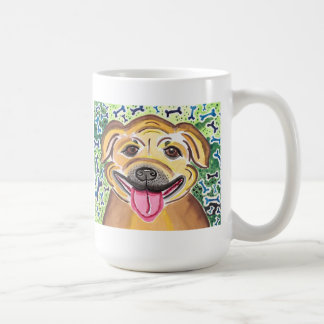 Taza De Café Pitbull feliz