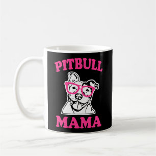 Taza De Café Pitbull Mama Pit Bulldog Mamá Rosa Hoodie