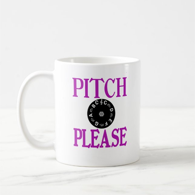 TAZA DE CAFÉ PITCH POR FAVOR PITCHPIPE PURPLE (Izquierda)