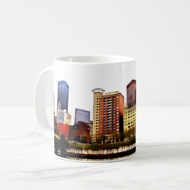 Taza De Café Pittsburgh Coffee Mug (Anverso izquierdo)