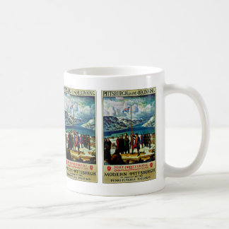 Taza De Café Pittsburgh en el café inicial