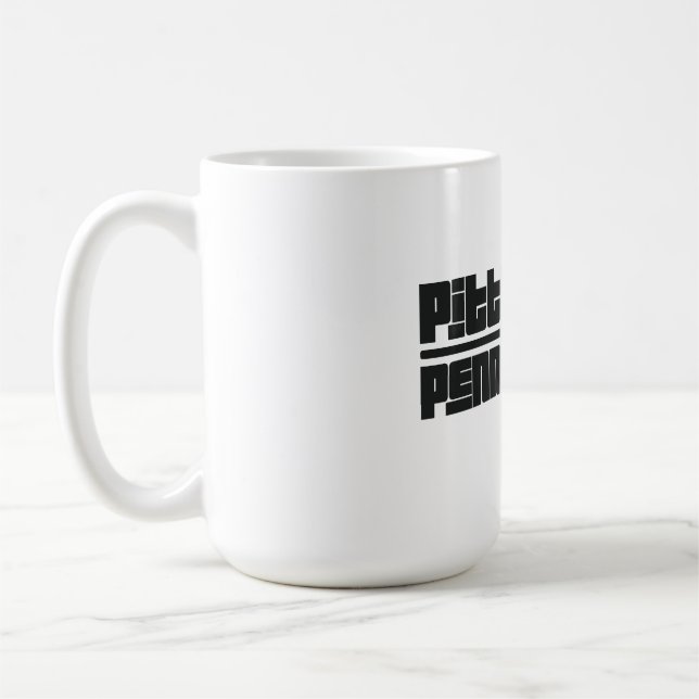 Taza De Café Pittsburgh - Pennsylvania (Izquierda)