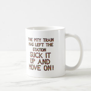 Taza De Café Pity Train Left Station Cups Mugs