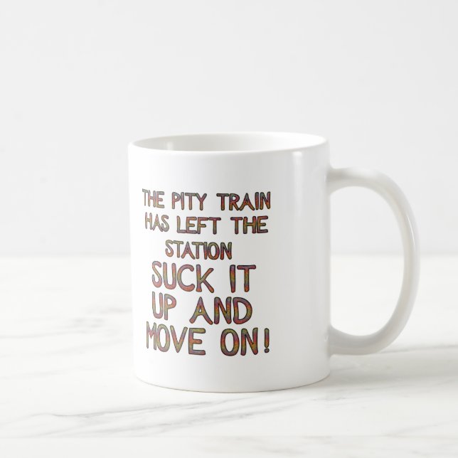Taza De Café Pity Train Left Station Cups Mugs (Derecha)