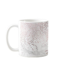 PixDezines DAZZLED FAUX ROSA GOLD CONFETTI