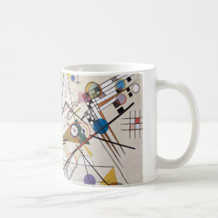 Taza De Café PixDezines Kandinsky 1923 Composición VIII