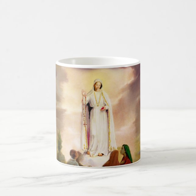 Taza De Café PixDezines Nuestra Señora de Fátima (Centro)