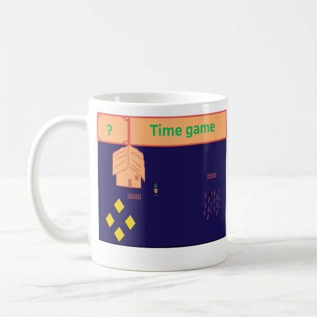 Taza De Café Pixel mug (Izquierda)