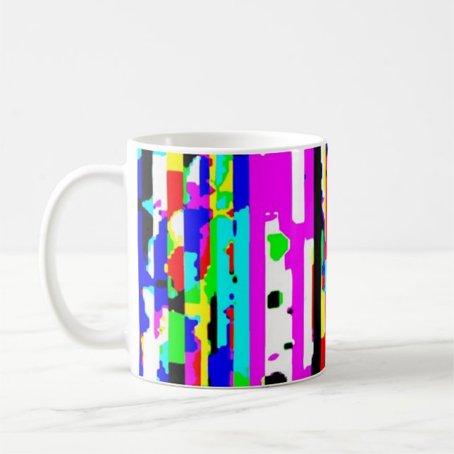 TAZA DE CAFÉ PIXLSTRIPES VOL.1 (Izquierda)