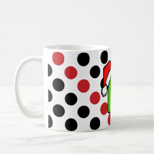 Taza De Café Pizarra de navidades + tu texto o imagen