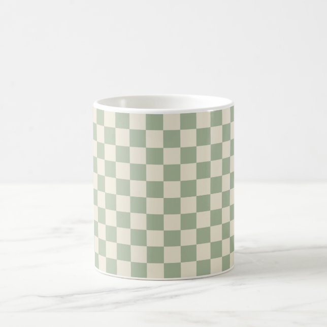 Taza De Café Pizarra verde y blanco desactivado (Centro)