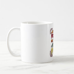 Taza De Café Pizza de Película de Terror Halloween Calabaza Crá