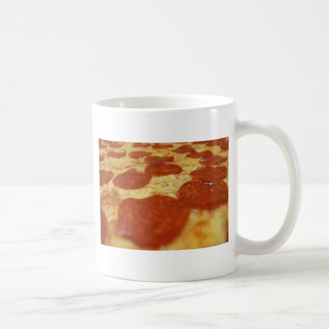 Taza De Café pizza de pepperoni (Derecha)