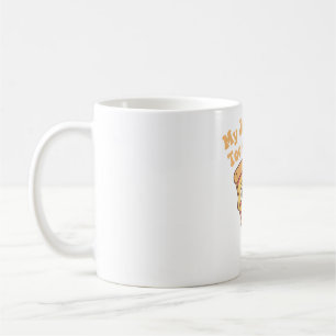 Taza De Café Pizza divertida Mis Chistes Son Demasiado Alegres