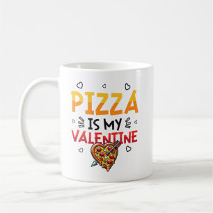Taza De Café Pizza es mi Valentine Pizza Lover Premium