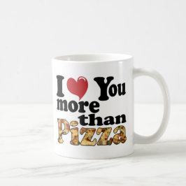 Taza De Café Pizza Love