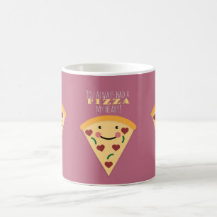 Taza De Café Pizza My Heart