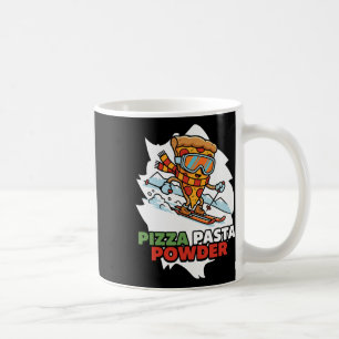 Taza De Café Pizza, Pasta, Polvo - Rebanada De Pizza Divertida